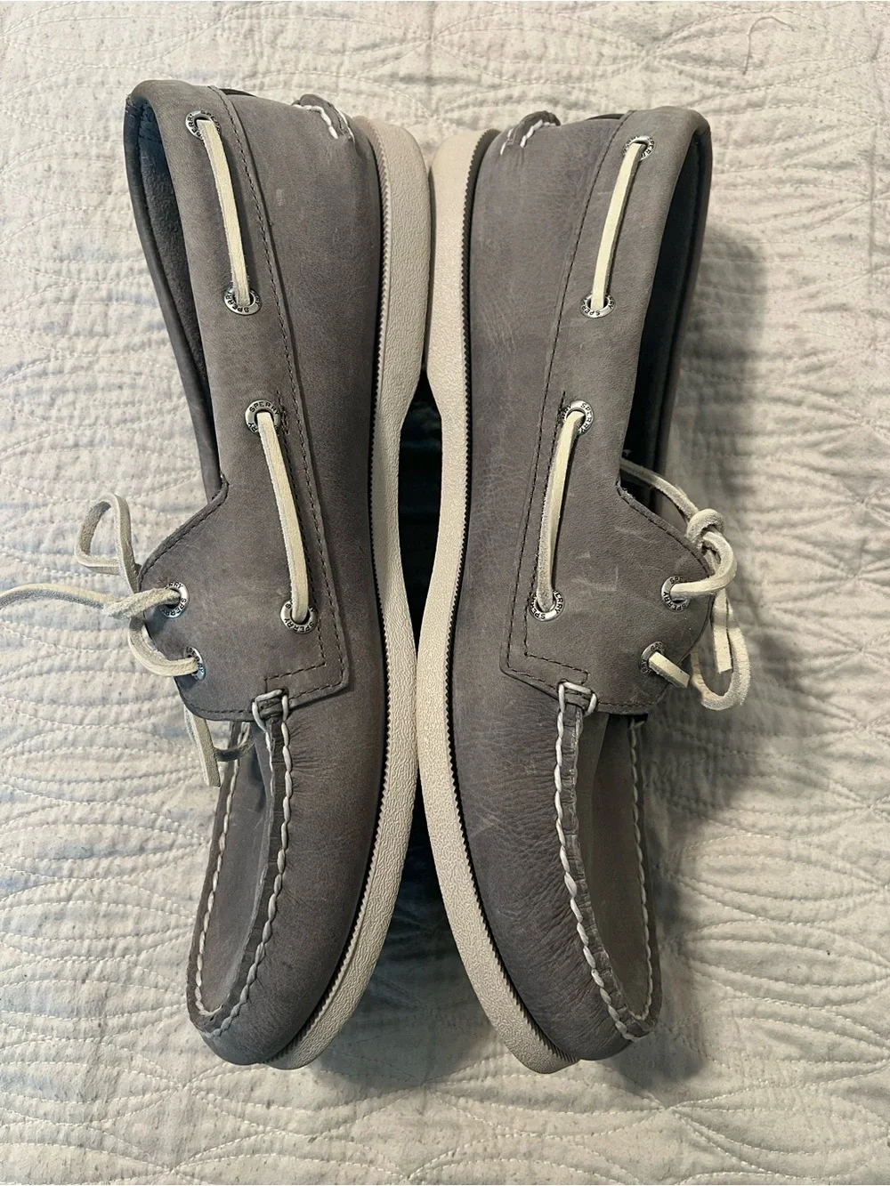 Sperry Boat Shoes - Gray